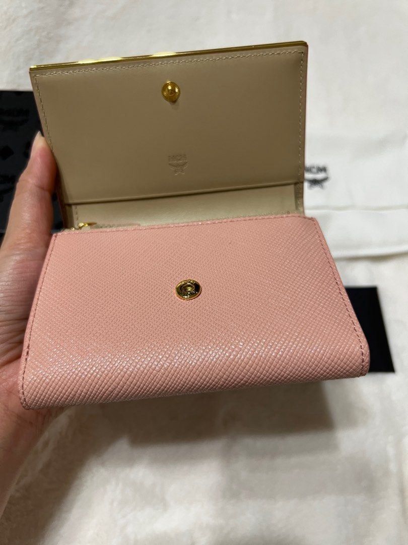 Authentic MCM Trifold Compact Wallet Small Wallet (Category: Luxury Bags & Wallets) located in Paranaque City. Submitted by authentic_mj (Listing ID 1377094885, Image 3). Description: Authentic MCM Trifold Compact Wallet Small Wallet Preloved Authentic from Japan With original box With original dustbag With authenticity card.