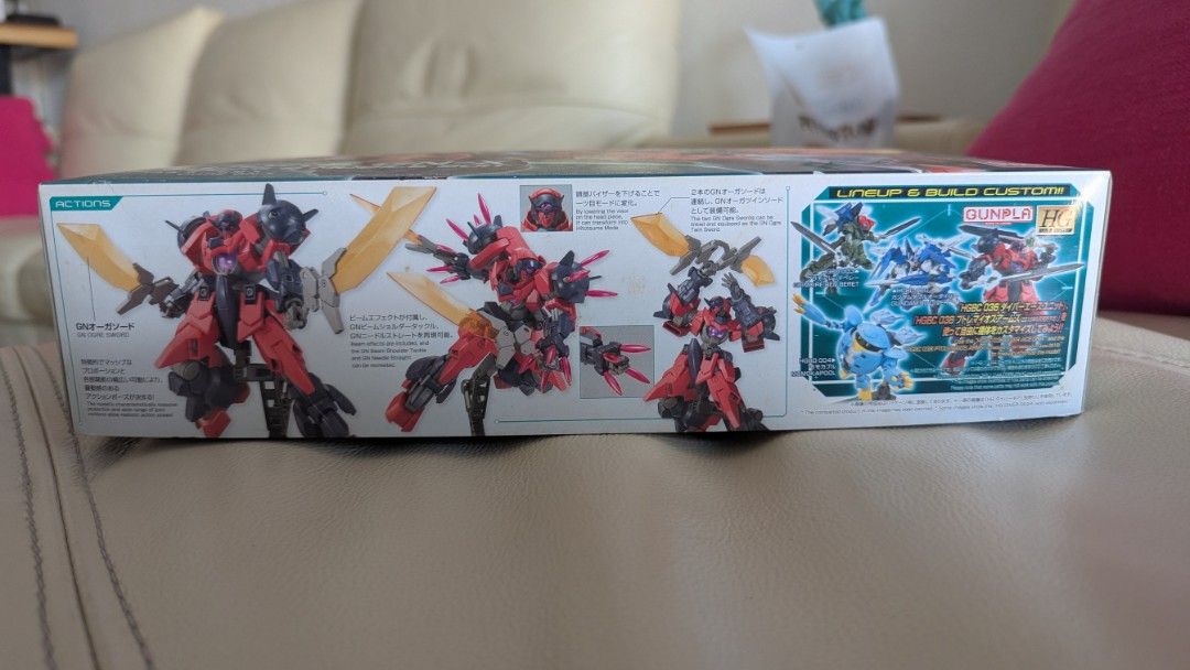 Bandai HG Ogre GN-X Model Kit (Category: Gundam Model Kits) located in Singapore. Submitted by diamondgigas (Listing ID 1377096272, Image 2). Description: - Brand new and unopened Bandai HG Ogre GN-X model kit. - Features the Ogre GN-X mobile suit. - Perfect for Gundam fans and model kit builders. - Includes all original parts. - Comes with instructions. - Ready to assemble!.