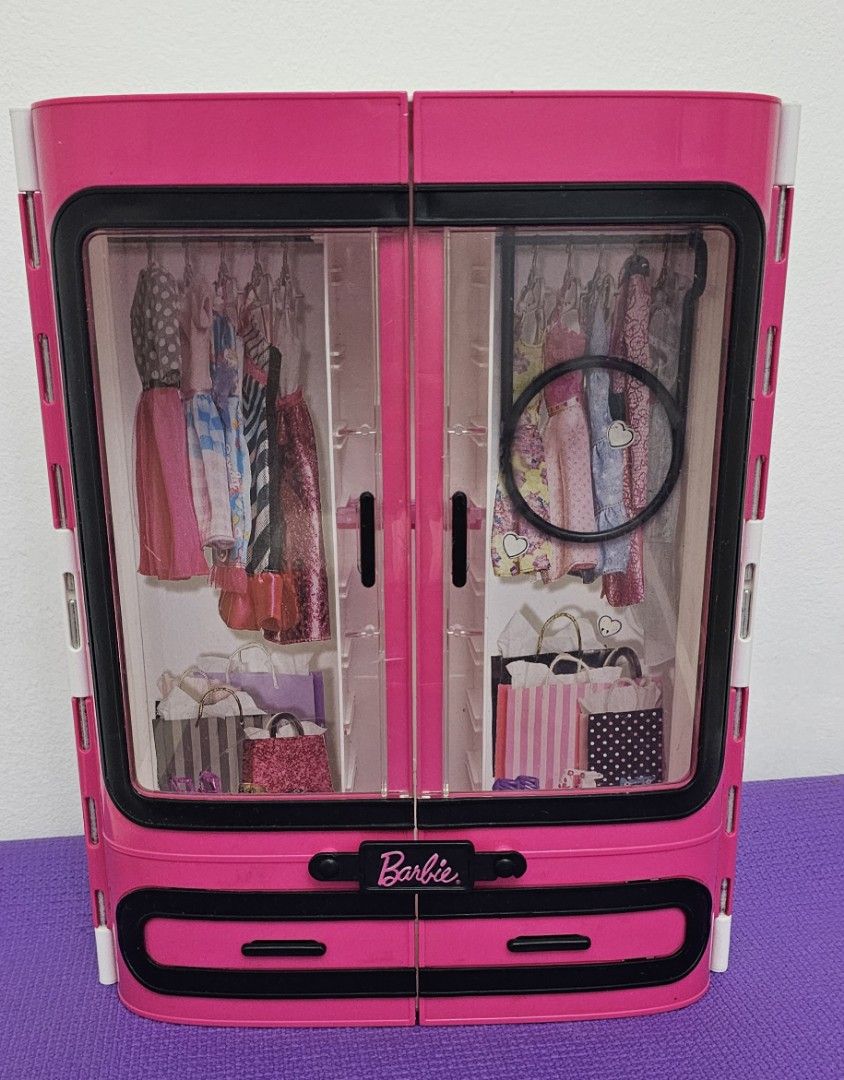 Barbie Closet (Category: Kids Toys) located in Cainta. Submitted by QueenZee (Listing ID 1377138676, Image 2). Description: Barbie Closet with freebies wysiwyg.