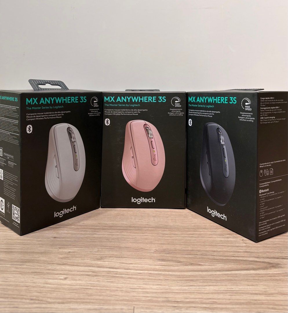 Brand New Logitech MX Anywhere 3S All Colours (Logitech Mouse)