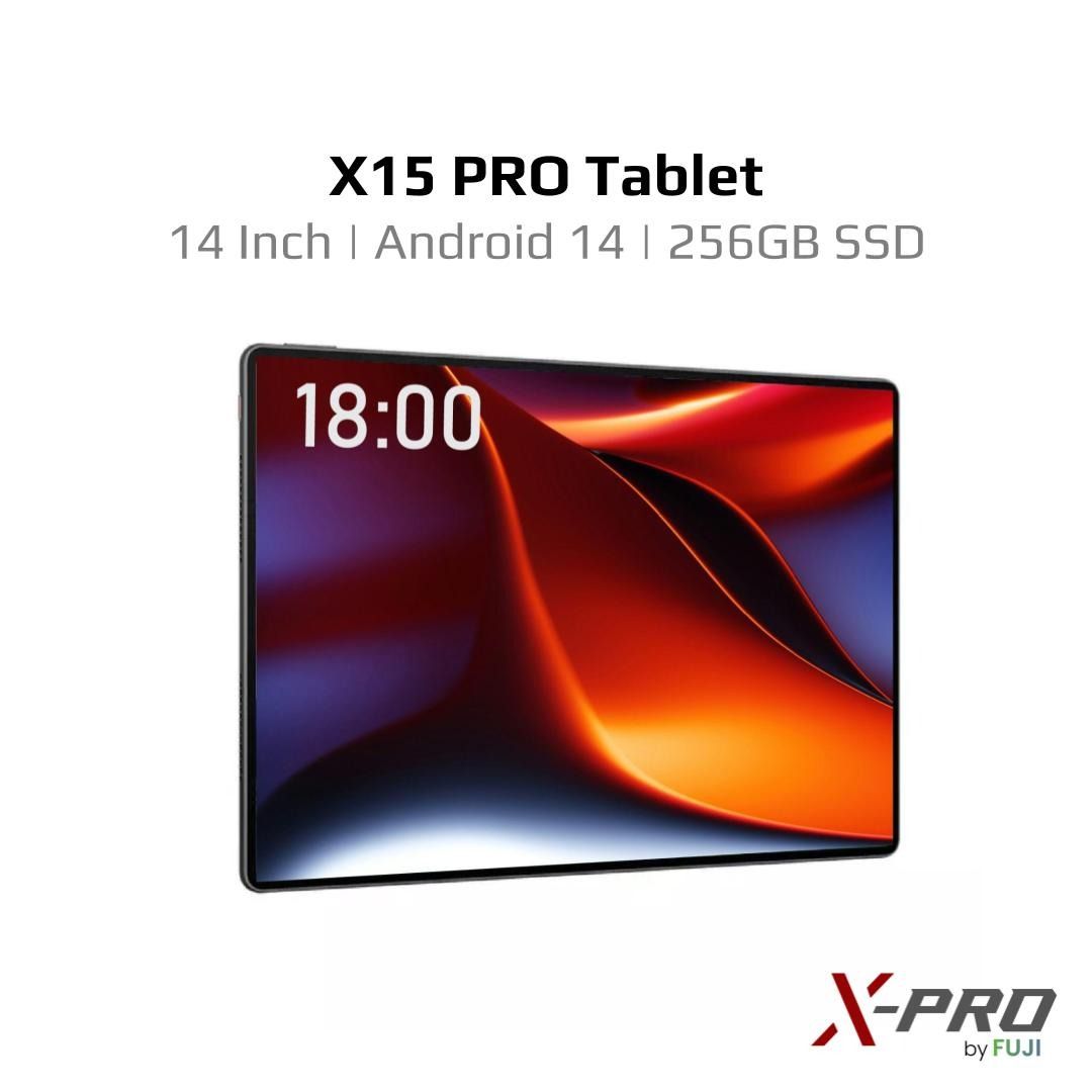 Brand New X15 PRO Tablet- By XPRO- 14 Inch - 24GB RAM - Android 14 - Snapdragon Processor - New Set In Box - Don’t Miss Out! - Everyday Deal - Buy Now!! (Category: Laptops & Notebooks) located in Singapore. Submitted by buyatfuji (Listing ID 1377096919, Image 2). Description: 🚀 𝐗𝟏𝟓 𝐏𝐑𝐎 𝐓𝐚𝐛𝐥𝐞𝐭 (𝟏𝟒 𝐈𝐧𝐜𝐡) 💻 Brand New In Box - 1 Year Warranty 𝐗𝟏𝟓 𝐏𝐫𝐨 X15 PRO Tablet only - $269 X15 Pro With Package (Casing + Stylus + Screen P