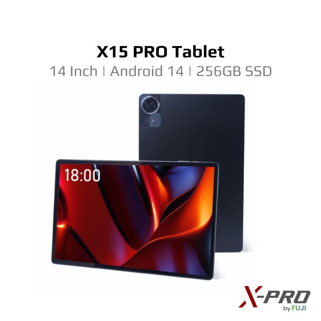 Brand New X15 PRO Tablet- By XPRO- 14 Inch - 24GB RAM - Android 14 - Snapdragon Processor - New Set In Box - Don’t Miss Out! - Everyday Deal - Buy Now!! (Category: Laptops & Notebooks) located in Singapore. Submitted by buyatfuji (Listing ID 1377096919, Image 3). Description: 🚀 𝐗𝟏𝟓 𝐏𝐑𝐎 𝐓𝐚𝐛𝐥𝐞𝐭 (𝟏𝟒 𝐈𝐧𝐜𝐡) 💻 Brand New In Box - 1 Year Warranty 𝐗𝟏𝟓 𝐏𝐫𝐨 X15 PRO Tablet only - $269 X15 Pro With Package (Casing + Stylus + Screen P