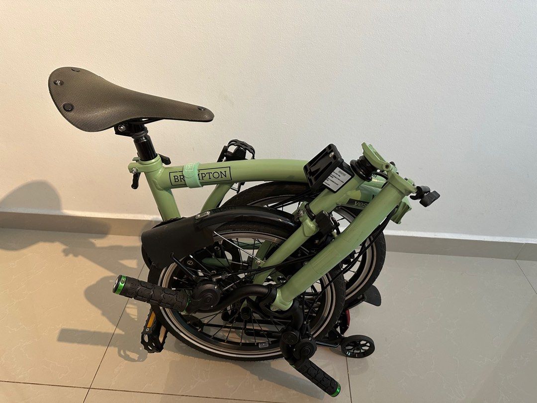 Brompton M6R matcha green, Sports Equipment, Bicycles Parts