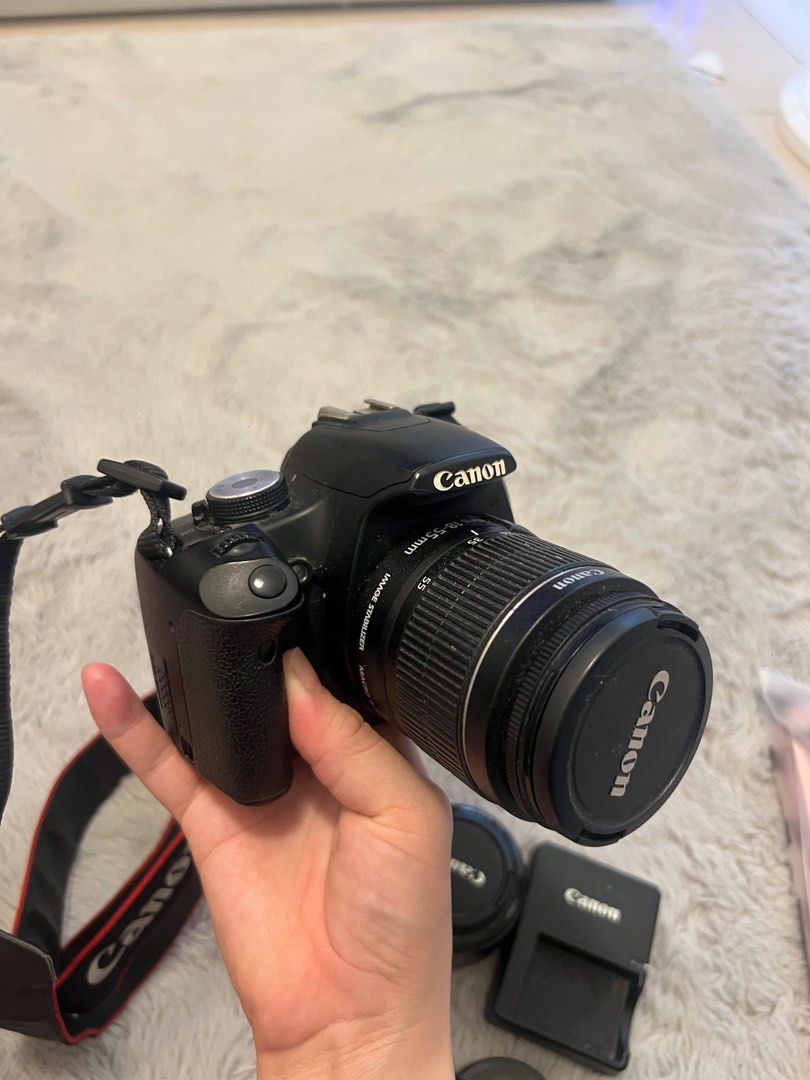 CANON EOS 500D DSLR (Category: Cameras) located in Manila. Submitted by stephanieaba (Listing ID 1377059914, Image 3). Description: CANON EOS 500D DSLR Good Condition, No Defects! Good 4 Photo/Video Filming, Events, Business, etc. Full HD Video Recording, High Quality Photos. Complete Gagamitin nalang. Inclusions: Canon EOS 500D Body Canon 18-55mm IS Lens Lens Cap, Neckstrap Charger Battery FREE Memory Card *CHECK MY FB FOR LEGITIMACY *CAN SHIP I
