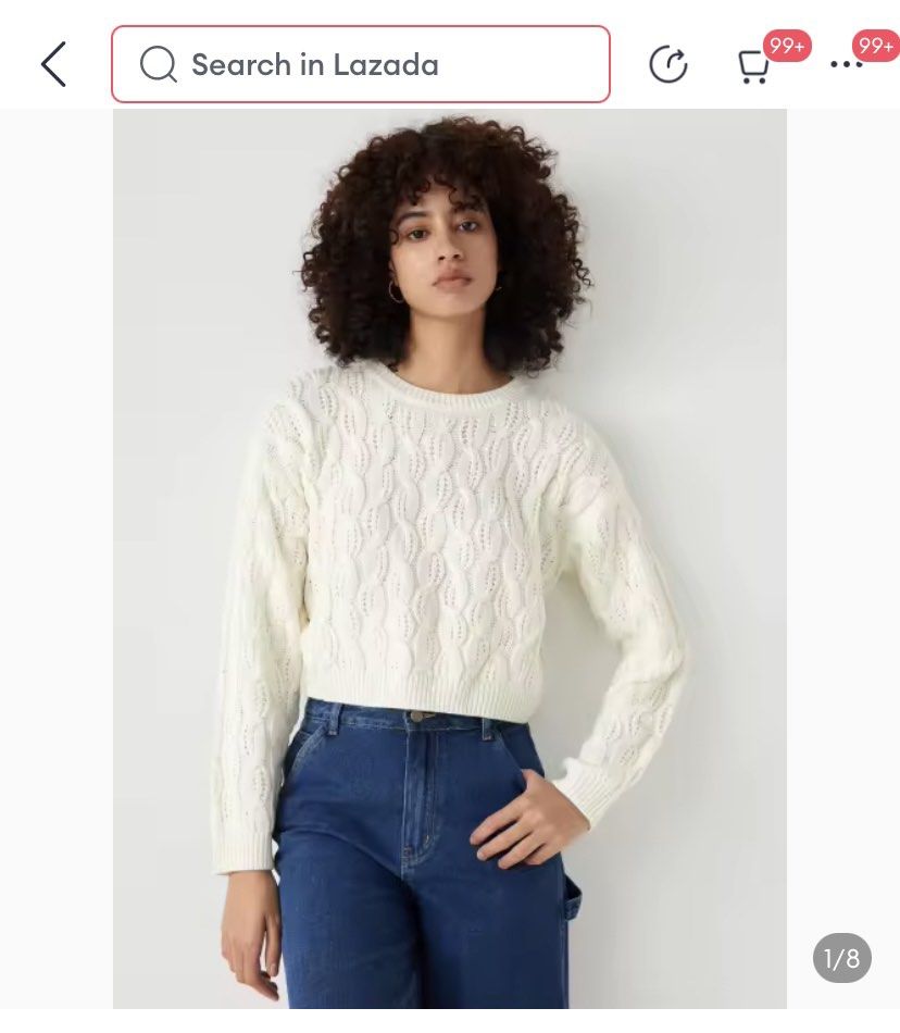 Cider Sweatshirt Crop top (BRAND NEW) (Category: Coats, Jackets and Outerwear) located in Quezon City. Submitted by bookielookie (Listing ID 1377035564, Image 3). Description: NEVER BEEN USED bought this last year (See size on the photo, this is XL) REG PRICE 1100+ Rfs: Chubby girl, thought crop top suits me but nah 😬😬😬 Selling with discount para lang mapakinabangan ng iba Very brand new as in, this is XL but can ce compatible to Medium-Large 