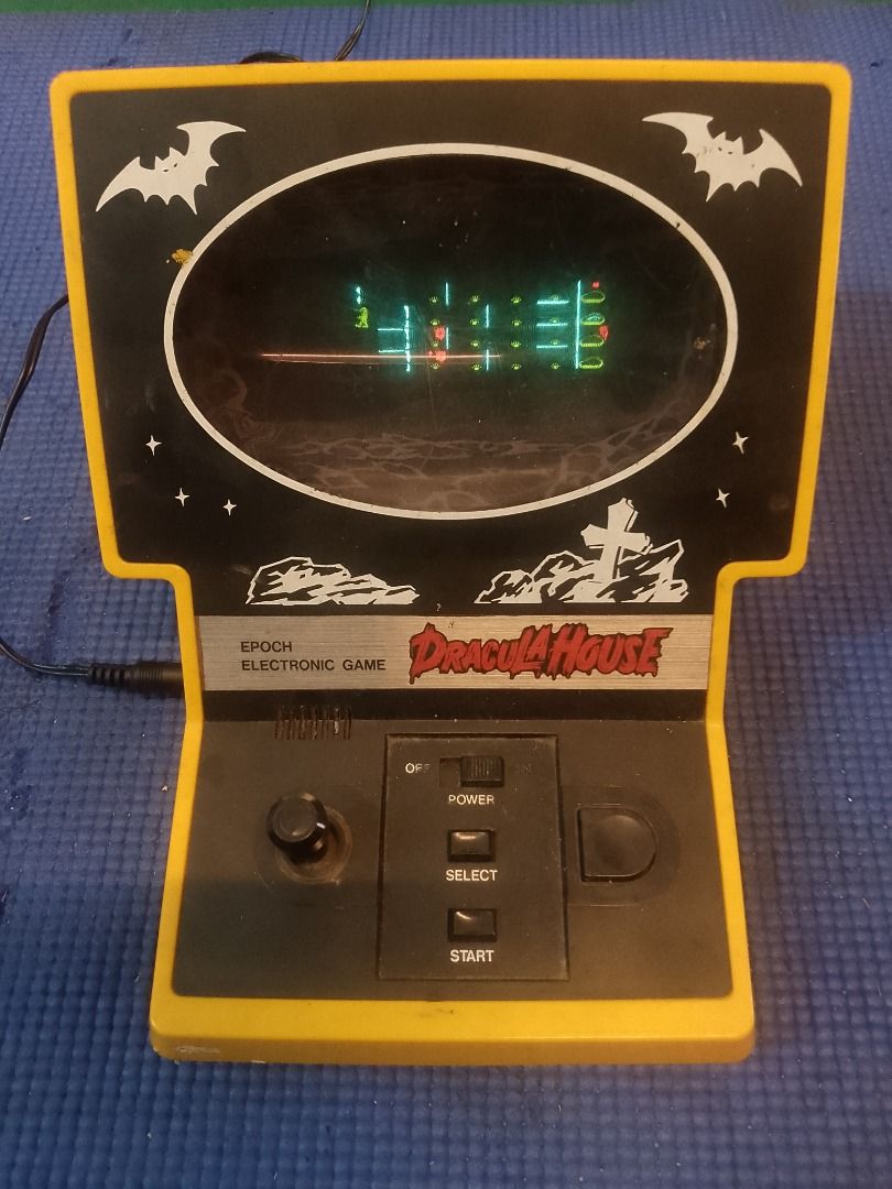 Dracula House hand held game console (working) (Category: Others) located in Caloocan City. Submitted by anjelgeron17541 (Listing ID 1377056013, Image 2). Description: 1980's by Epoch Working condition (issue me mantsa lng) WYSIWYG Last picture for comparison only PM me for more details Will send videos upon request Mandaluyong area Me bawas sa sure buyer Pwede trade ng old toys o old comics.
