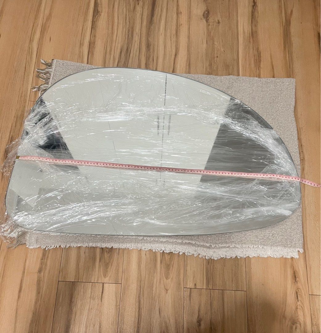 Frameless Mirror (Category: Mirrors) located in Las Pinas. Submitted by sabs28 (Listing ID 1355133238, Image 2). Description: RFS: wrong size Copper free, 6mm thick Bought here in Carousell for 1,599 Last price posted.