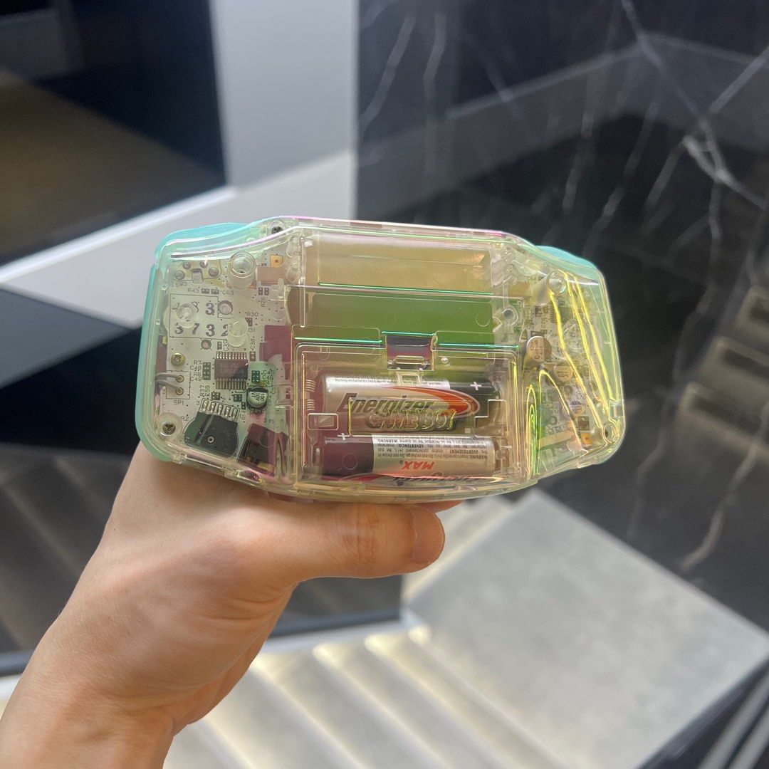 Nintendo Game Boy Advance Iridescent Shell with Pokemon Celebi - Main Image