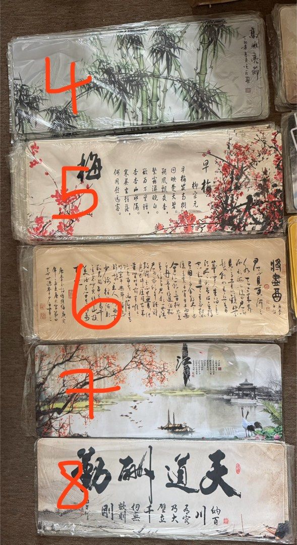 Gaming Table Mat (Category: Mouse & Mousepads) located in Singapore. Submitted by hammock.ongtan (Listing ID 1377031918, Image 2). Description: 79cm (L) x 30cm (W) $12/ea Purchasing more? PM me Self Collection - Free (By Appointment ONLY).