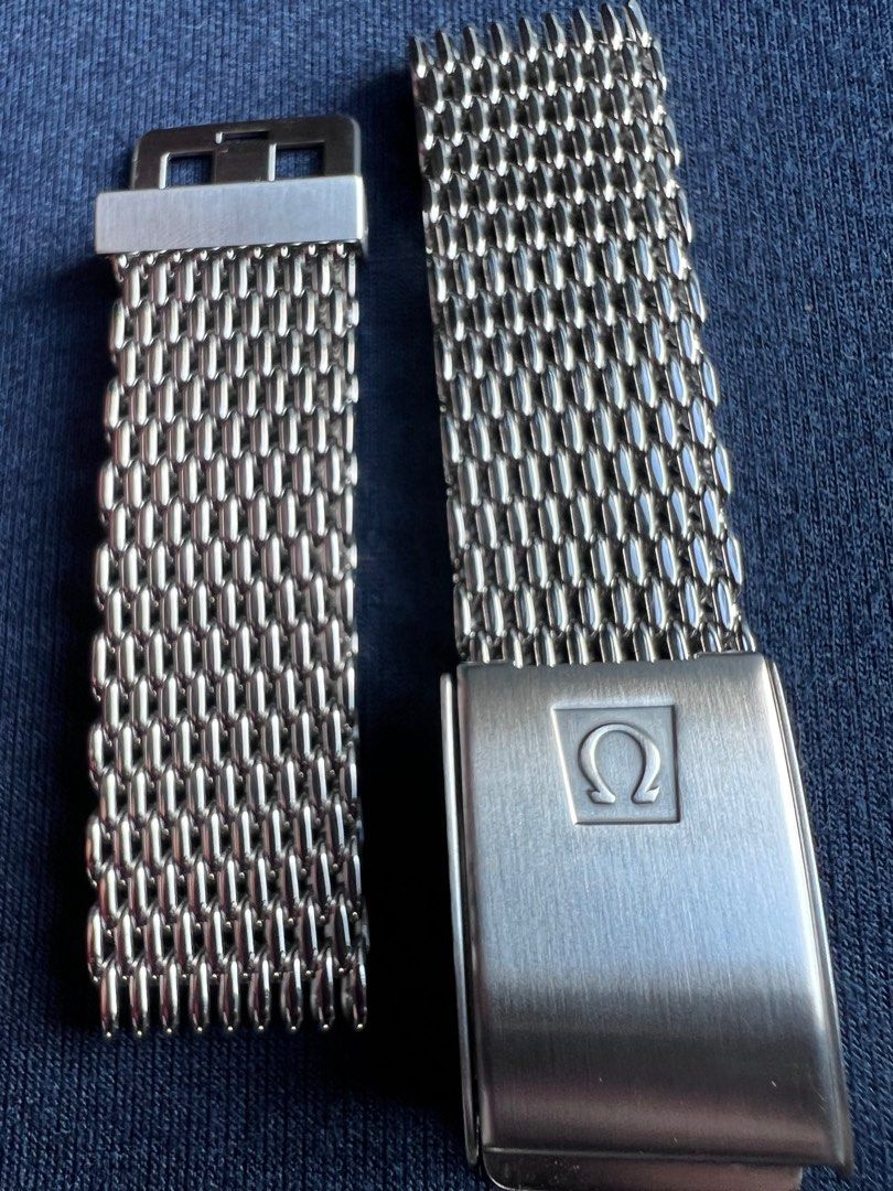 20mm lug size Genuine Omega Ploprof Shark stainless steel mesh