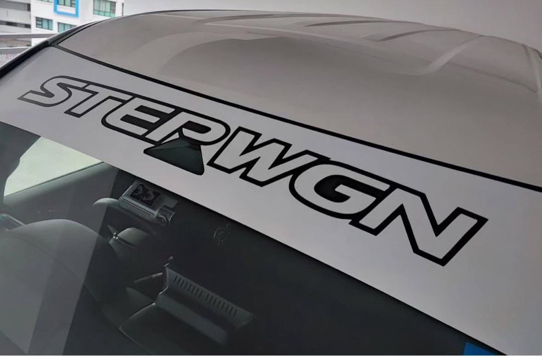 Honda Stepwagon Custom Sunshade Banner Decal Design High Quality ...