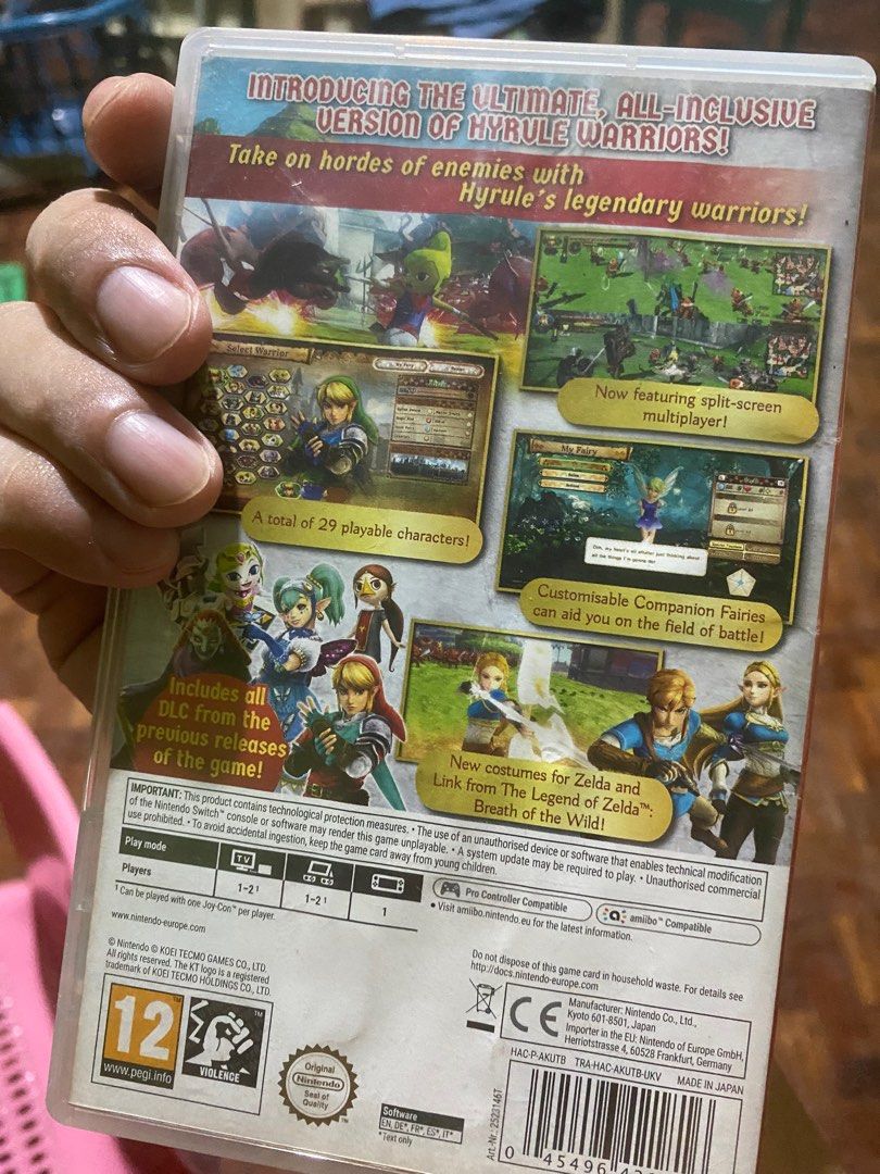 hyrule warriors definitive edition (Category: Nintendo) located in Angono. Submitted by mochi3w (Listing ID 1377131309, Image 2). Description: for sale! clean pins! rare/ hard to find! hyrule warriors definitive edition lalamove ready angono rizal.