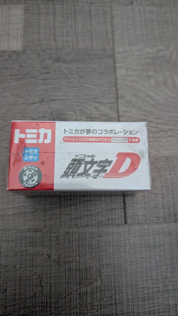 Initial D (Category: Vehicle & Diecast Models) located in Singapore. Submitted by edryrezal (Listing ID 1377080589, Image 3). Description: Initial D Ae86 Trueno DREAM TOMICA EXTREMELY RARE UNUMBERED BOX.