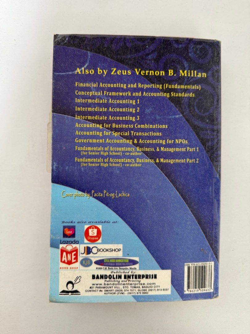 Intermediate Accounting 3 by MILLAN 2023 Edition (IA3) (Category: Textbooks) located in Calamba. Submitted by tytracks (Listing ID 1377073889, Image 2). Description: note: buyer will shoulder delivery fee. transaction is on a payment first basis. mop: gcash/gotyme/bdo mod: jnt.