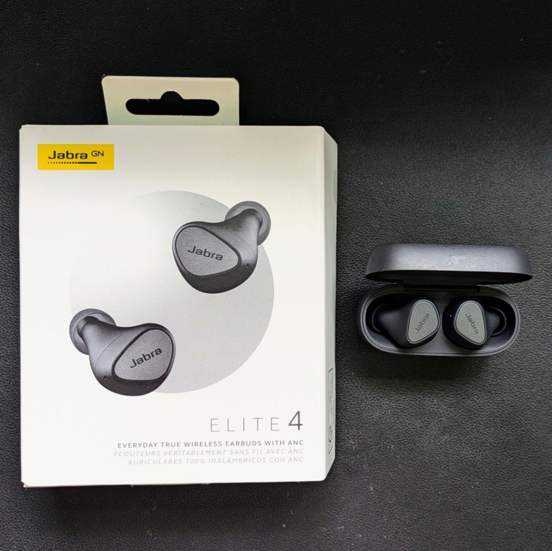 JABRA ELITE 4 TWS (Category: Earphones) located in Cainta. Submitted by chiapavez (Listing ID 1377020144, Image 1). Description: Bought: June 2024 - Functional/working (main unit and earbuds) - Comes with original box, tips, and cable - With minimal signs of use - Not being used anymore. Decluttering. Payment gcash only. Pay first before shipping. Shipping c/o buyer. Within Metro Manila/ nearby Cainta, Rizal areas only.
