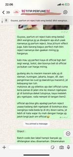 (Kategori: ) berada di . Dikirim oleh titip.perfume (ID iklan 1377186484, Gambar 1). Deskripsi: .