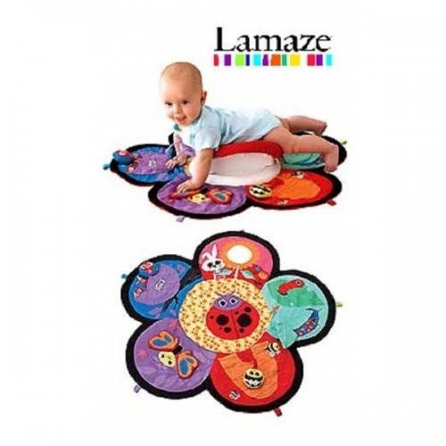 Lamaze Spin & Explore Garden Gym (Category: Infant Playtime) located in Paranaque City. Submitted by msurfer (Listing ID 1377162426, Image 1). Description: Lamaze Spin & Explore Garden Gym • Second hand, gently used • Fun tummy time toy that encourages movement • Baby spins on the base to explore colorful garden mat • Helps develop muscles and coordination • Clean and in good working condition Great sensory toy for babies learning to move and exp