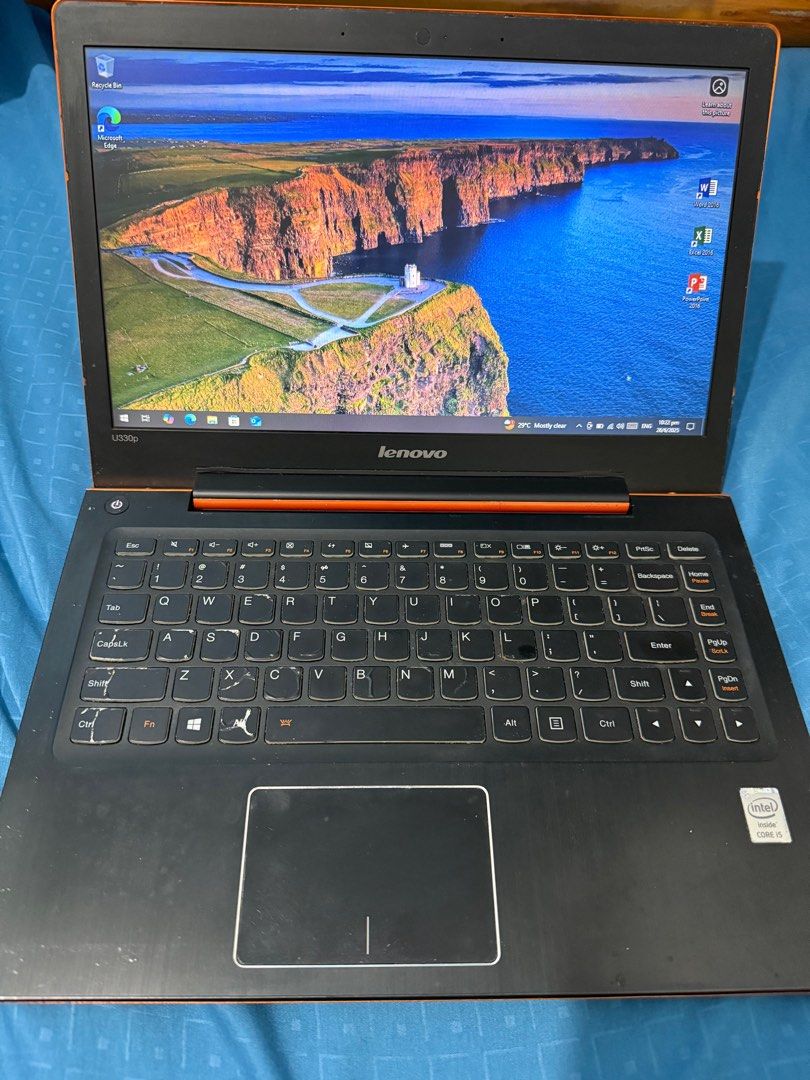 Lenovo U330P Laptop (Category: Laptops & Notebooks) located in Singapore. Submitted by rrkweb (Listing ID 1377154113, Image 2). Description: Lenovo U330P Laptop with adaptor Windows 11 and MS Office installed Intel Core i5 / 8gb Ram /120gb Ssd Working Condition Sound not so loud. Some signs of wear and tear. Other than that still in working condition. PM to deal. thanks for viewing.