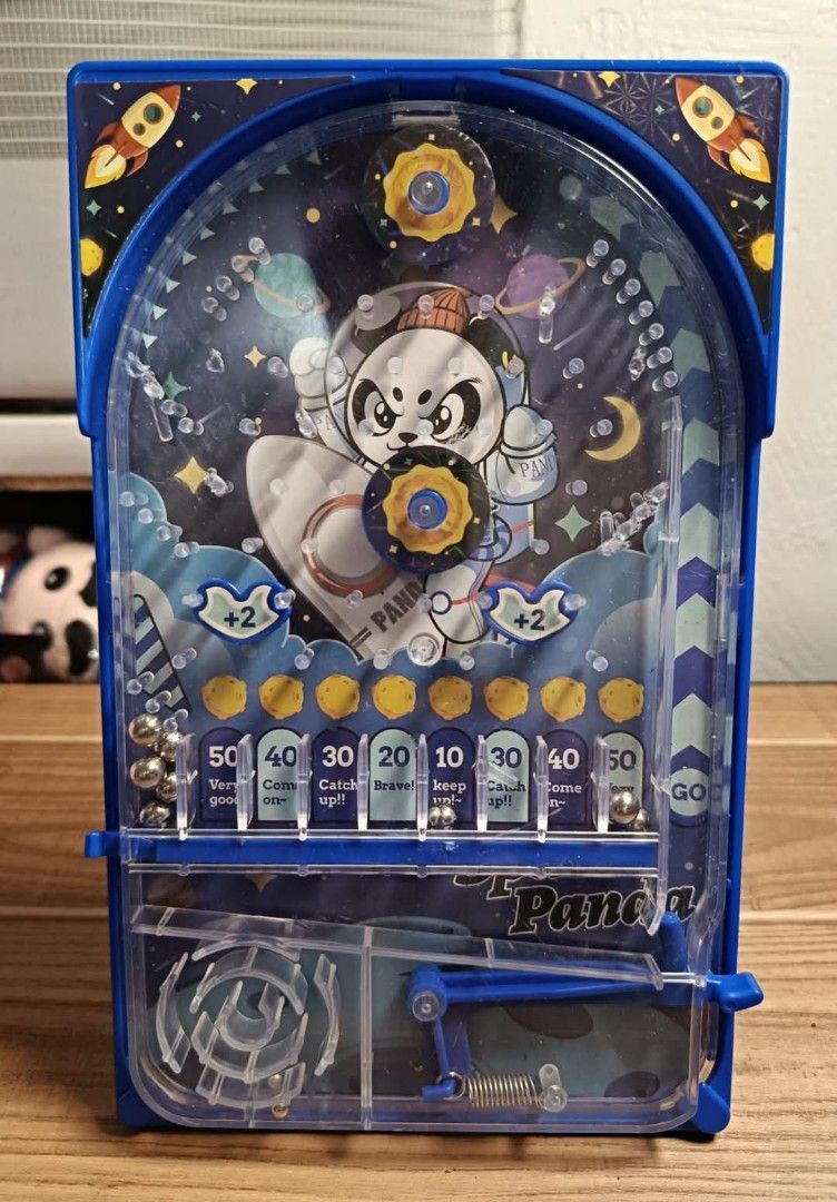 Mini PinBall Toys preloved (Category: Kids Toys) located in Baguio. Submitted by boxmania (Listing ID 1377106571, Image 3). Description: preloved 150 each From HK Ukay Box/ JapSur/Auc What you see is what you get No return, no exchange (random item po nakukuha ng seller sa box) Seller Location: Baguio City MOD: Flash MOP: GCash Shipping fee will be charged to the buyer. Payment first before shipping..