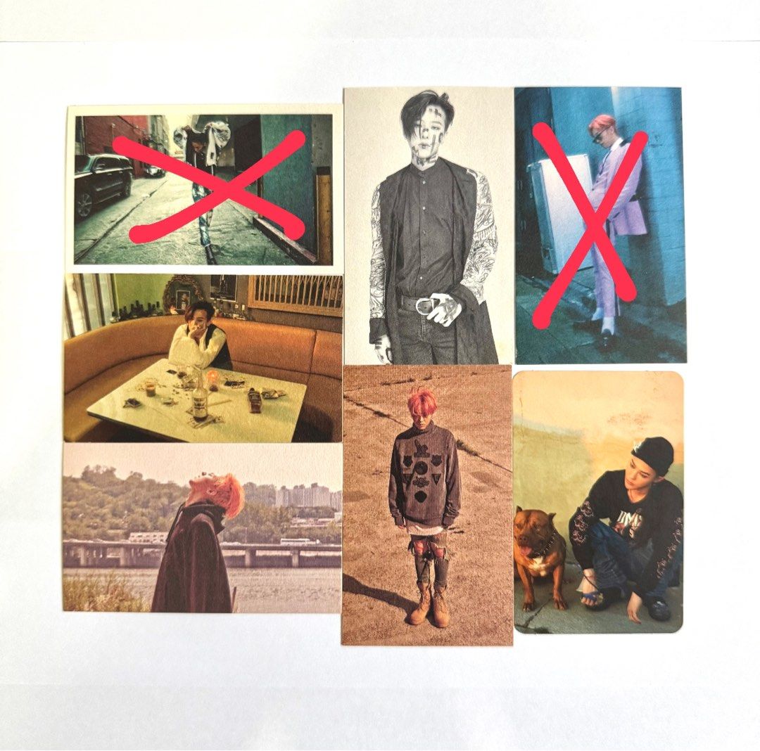 BIGBANG MADE SERIES G-DRAGON トレカ Official GD G-Dragon GDRAGON Photocard BIGBANG MADE FULL Album