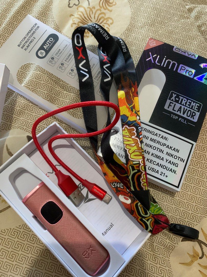 oxva xlim pro 2 lanyard oxva xlim pro 2, Aksesoris Mobil di Carousell