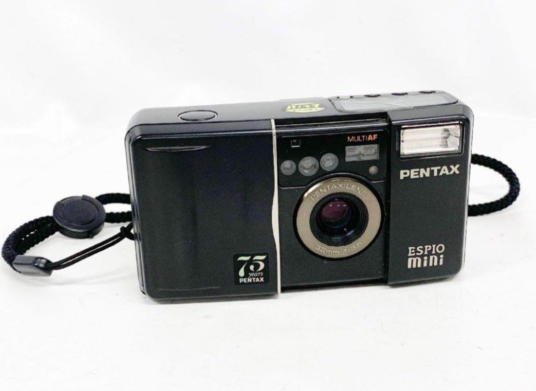 PENTAX ESPIO mini 75周年記念黑機, 相機攝影, 相機在旋轉拍賣