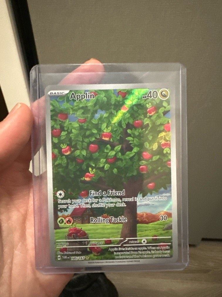 Pokemon applin twilight masquerade, Hobbies & Toys, Toys & Games on ...
