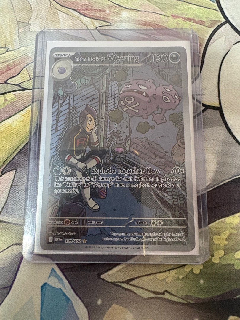 Pokémon TCG Weezing Rising Rivals 87 Regular Common