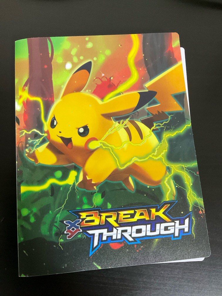 Pokmon card binder 4x4, Hobbies & Toys, Toys & Games on Carousell
