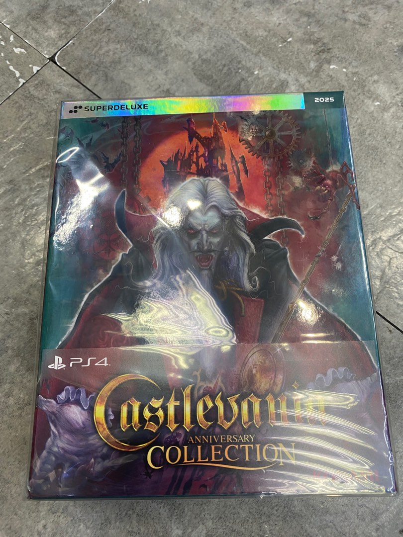 Castlevania Anniversary Collection - Deluxe Edition Ps4 Asian New Game In English Superdeluxe Games 4570101051226