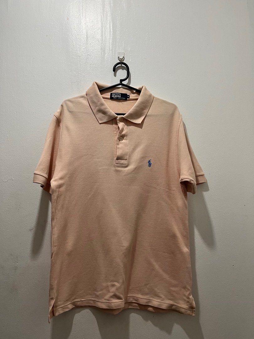 Ralph Lauren Cream Poloshirt (Category: Tshirts & Polo Shirts ) located in San Carlos. Submitted by claaark (Listing ID 1377029163, Image 2). Description: Ralph Lauren CREAM Poloshirt Condition: 9/10 Color rate: 9/10 Dimensions: L26 W18 Size on tag: Medium rfs: decluttering Location: Pureza Sampaloc Manila mop: Banktransfer/ Cash via Meetup/ Lalamove/ JnT price is negotiable for multiple orders!.