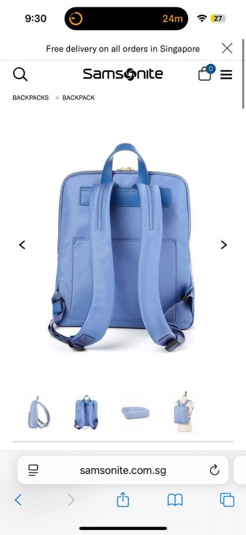 Samsonite Red Devline Backpack (Category: Backpacks) located in Singapore. Submitted by gamechangerx (Listing ID 1377039306, Image 3). Description: Brand New, more info in the link below. https://www.samsonite.com.sg/samsonite-red/devline/backpack/ss-143726-1090.html Pm if keen.