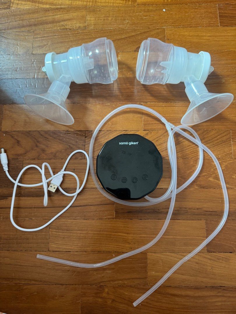 Samu Giken Cordless Breast Pump (Category: Breastfeeding & Bottle Feeding) located in Singapore. Submitted by crawlingcats (Listing ID 1377040362, Image 1). Description: .