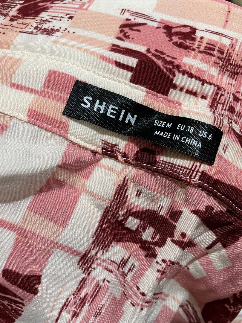 SHEIN Pink Maxi Dress (Category: Dresses) located in Manila. Submitted by vonerityy (Listing ID 1377073619, Image 3). Description: Brand New Has detachable waist tie Can fit up to XL.