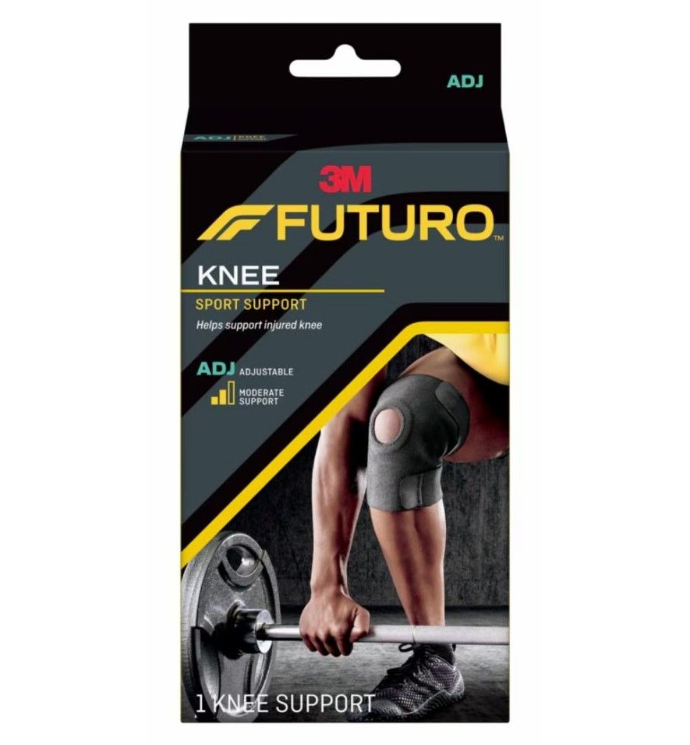 Sport knee support Adjustable (Category: Braces, Support & Protection) located in Batangas. Submitted by yanaspreloved1 (Listing ID 1370415241, Image 3). Description: Condition Arthritis, Sprains, Patella Tracking, Pinched Nerve, Runner's Knee, Swelling, Tendonitis, Strains, Jumper's Knee Details Highlights Provides moderate compression to weak and sore muscles and joints Three adjustable straps for customizable support Flexible materials promote