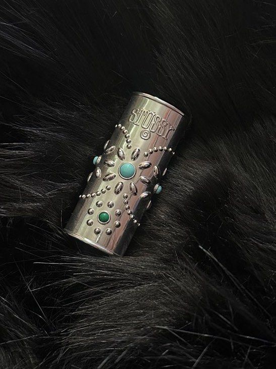 Stussy L BEJEWELED LIGHTER CASE