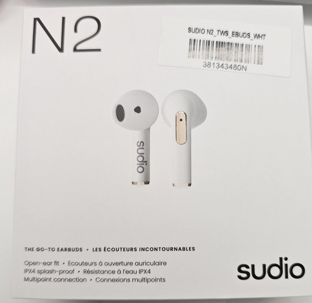 Sudio N2 True Wireless Earbuds - White632345661200671127