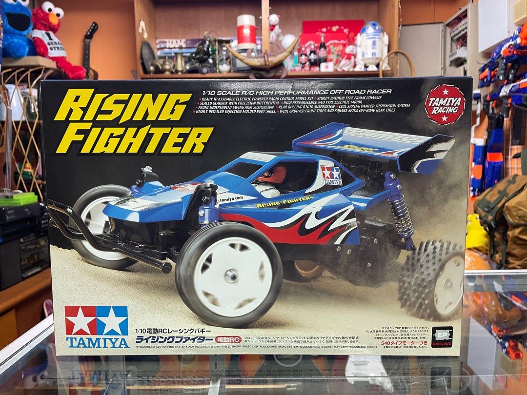Tamiya RC Rising Fighter Scale 1/10, Hobbies & Toys, Toys & Games on ...