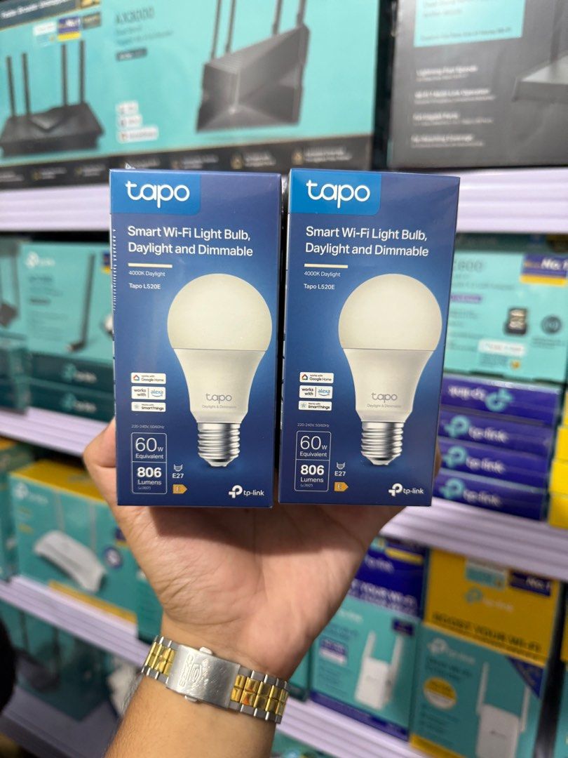 Tapo L520E Daylight Smart Bulb Wifi Bulb (Category: Networking) located in Taguig. Submitted by imackdigitalstrading (Listing ID 1377171392, Image 1). Description: .