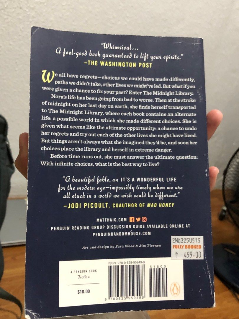 The Midnight Library - Matt Haig (Category: Storybooks) located in Manila. Submitted by squeedler (Listing ID 1377168868, Image 2). Description: Got this April 2025.