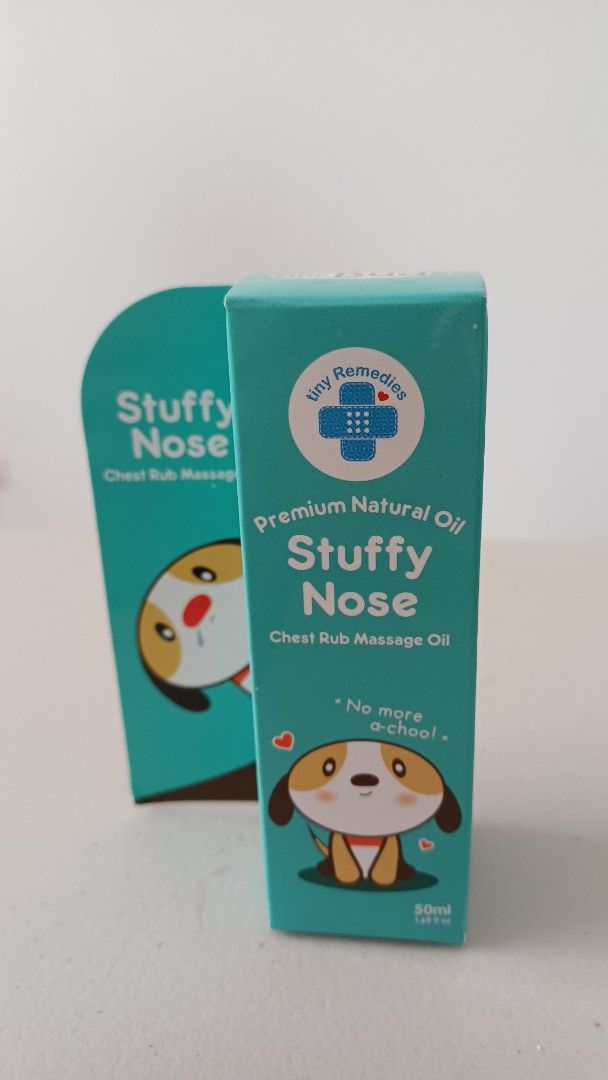 Tiny Buds Stuffy Nose Natural Chest Rub Oil (Category: Baby Toiletries & Grooming) located in Bacoor. Submitted by asdc. (Listing ID 1377144700, Image 1). Description: extra stash, never been used expiry: 2026 Mode of Payment: Gcash (Payment First) Mode of Delivery: Lalamove (can do shipping within Cavite or Manila) buyer to shoulder shipping fee.