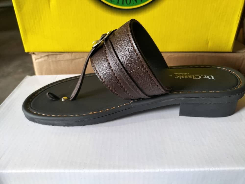 TRADITIONAL MALAY SANDALS CAPAL MELAYU 2787- BROWN, Men's Fashion ...