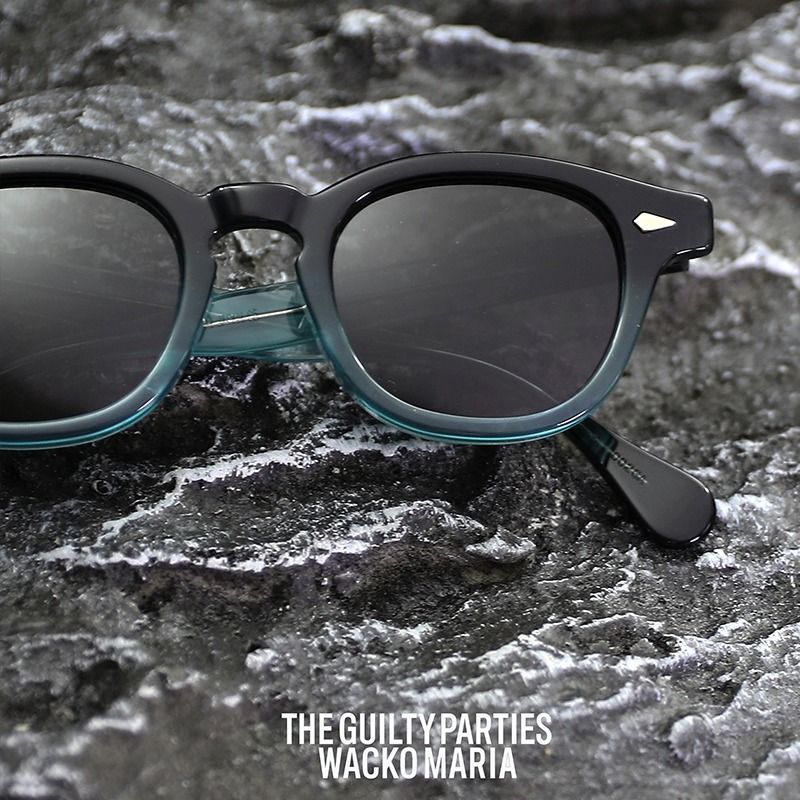 ワコマリア　JULIUS TART OPTICAL FDR46 コラボ JULIUS TART OPTICAL / GLASSES -AR46-【BLUE】｜WACKO MARIA｜MELTING