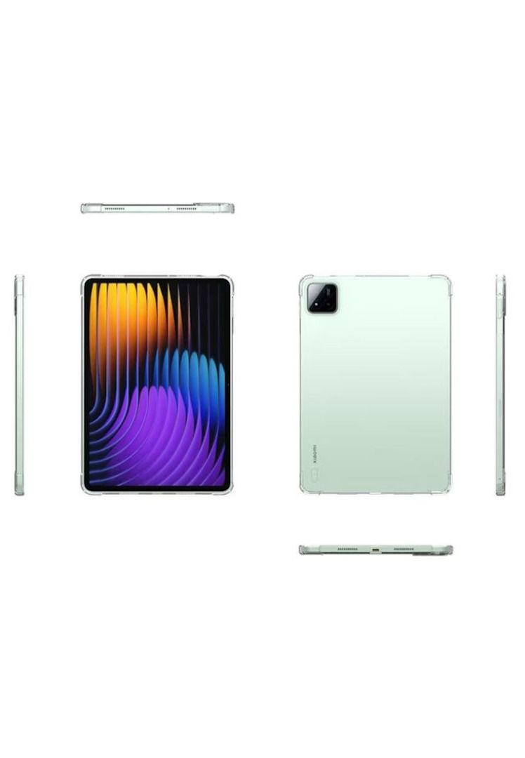 Xiaomi Mi pad 7 / 7 Pro German Import Shockproof Case (Clear) (Category: Cases & Sleeves) located in Quezon City. Submitted by mobilehub_ (Listing ID 1377037972, Image 3). Description: Designed for Xiaomi Mi Pad 7 / 7 Pro Perfect holes for headphone jack, dock connector port, on/off and volume buttons Drop resistance design: corners thickened bladder-type shock absorber TPU import raw materials, not yellowed, HD transparent Camera protection: she