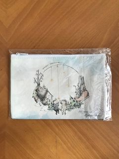 【僅售$3】米色筆袋 化妝袋 Pencil Case / Makeup Bag/ Cosmetics Bag 學生 開學 返學 上班 工作 日常 文具64213022162947110