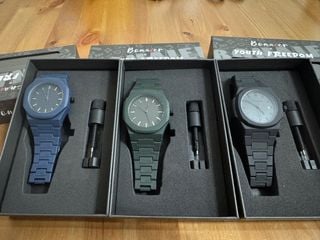 荷蘭潮牌 Bonaier新科技塑膠石英手錶64213657674241110