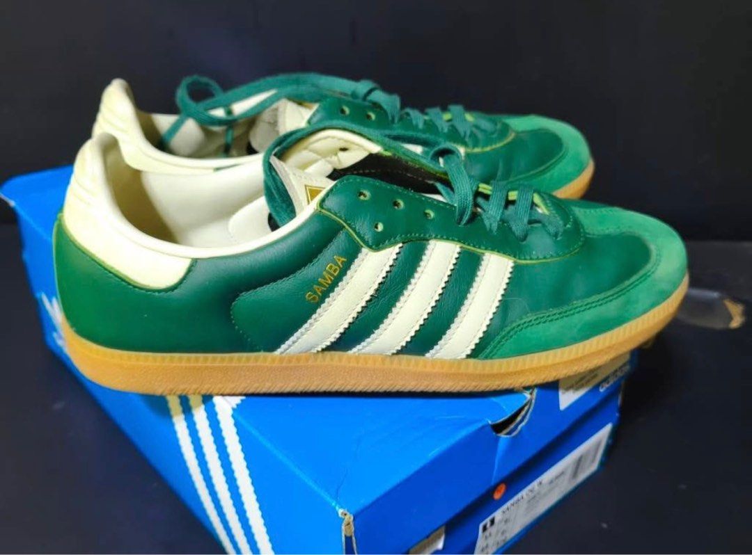 Adidas Samba Collegiate Green Gold