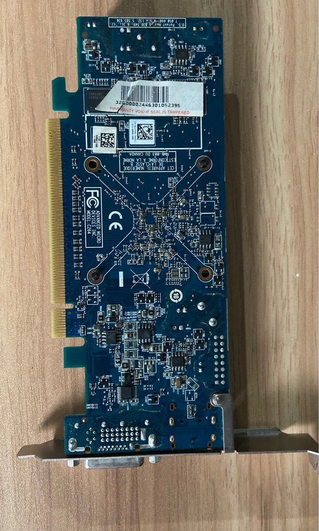 AMD Radeon HD6450 1GB Video Card (Category: Computer Parts) located in Paranaque City. Submitted by axenturesolutions (Listing ID 1377294634, Image 2). Description: AMD Radeon HD6450 1GB Video Card C264 DVI+DP SFF LP ATI-102-C26405(B) Low Profile, Multiple Monitor Support.