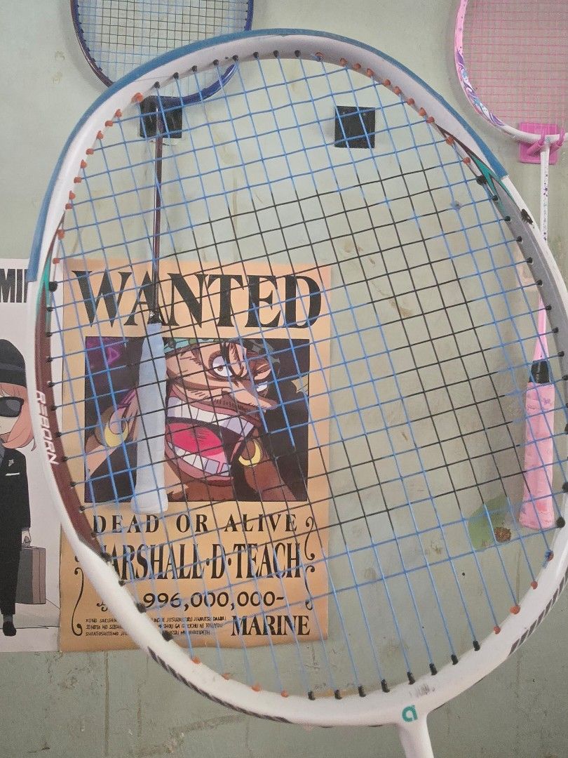Apacs Z ziggler Reborn (Category: Racket and Ball Sports) located in Manila. Submitted by wizzus (Listing ID 1377256577, Image 2). Description: Used for a few times lang as mas ginagamit yung main racket. Used 1 time yung string bg66u (sa gitna) Slight Nego lang sana RFS medical funds. Thank u with free blue neko grip can do meet ups circuit mkt/rob mnl.