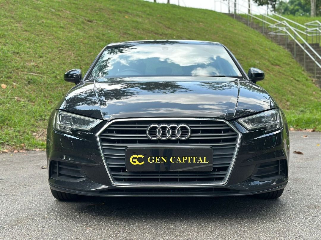 Audi A3 Sedan 1.0A TFSI S-tronic (Category: Used Cars) located in Singapore. Submitted by gencapital (Listing ID 1377268987, Image 1). Description: 100% loan approval with zero downpayment. This superbly maintained vehicle is in immaculate showroom condition, accident-free, and has passed a full 160-point inspection. Enjoy peace of mind with a 6-month warranty and 1 year of free servicing. Fast approval available with both bank and in-house finan
